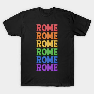 ROME COLORFUL CITY T-Shirt